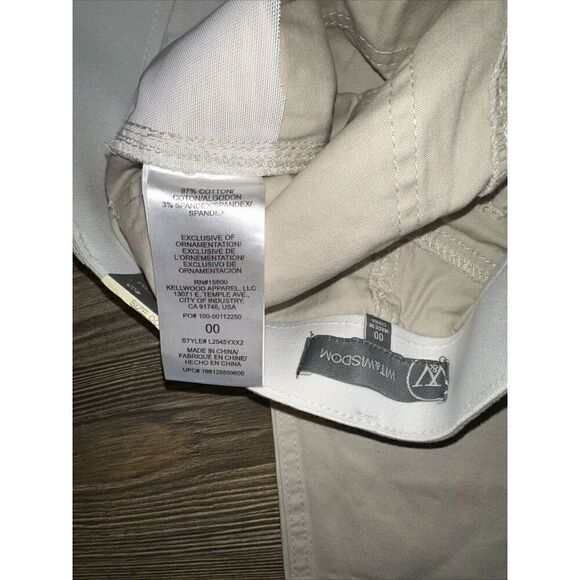 Wit & Wisdom Womens Ab-Solution High Waist Ankle Skinny Pants 5 Pockets. 2 - Picture 6 of 9